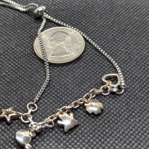 Adjustable Emoji Bracelet sterling - Picture 2 of 4